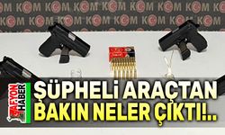 Durdurulan şüpheli araçtan bakın neler çıktı!..