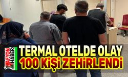 Termal otelde olay, 100 kişi zehirlendi