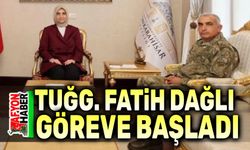 Tuğgeneral Fatih Dağlı göreve başladı