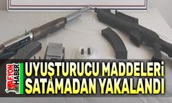 Yurt dışından getirttiği uyuşturucuyu satamadan yakalandı