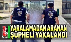 Yaralamadan aranan şüpheli yakalandı