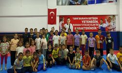 45 öğrenci spor yetenek taramasından geçti