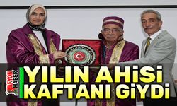 Afyon'da yılın ahisine kaftanı giydirildi