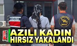 Azılı kadın hırsız yakalandı!..