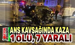 ANS kavşağında kaza, 1 kişi öldü