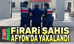 Afyon'da kaçak şahıs yakalandı