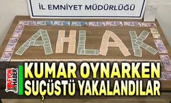 Kumar oynarken suçüstü yakalandılar