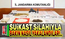 Suikast silahıyla bakın nasıl yakalandılar!..