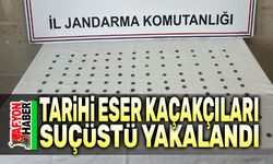 Tarihi eser kaçakçıları suçüstü yakalandı