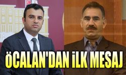 Abdullah Öcalan'dan ilk mesaj