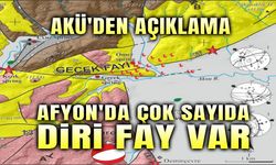 Afyon'da çok sayıda diri fay var!..