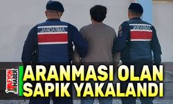 Aranması bulunan sapık yakalandı