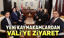 Vali Yiğitbaşı, Afyon'un yeni kaymakamlarını kabul etti