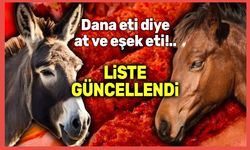 Dana eti diye eşek eti yedirmişler!..