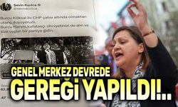 CHP Genel Merkezi gereğini yaptı!..