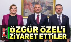 Başkan Burcu Köksal, Özgür Özel'le görüştü