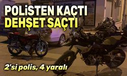 Polisten kaçan motosiklet dehşet saçtı!..