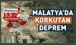 Malatya'da deprem oldu