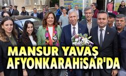 Mansur Yavaş, Afyonkarahisar'da