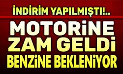 Motorine zam geldi, benzine zam bekleniyor