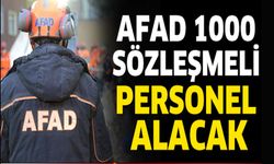 AFAD, 1000 personel istihdam edecek