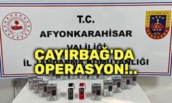 Afyon'da kaçak elektronik sigara operasyonu