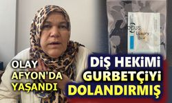 Diş hekimi, gurbetçiyi dolandırmış!..