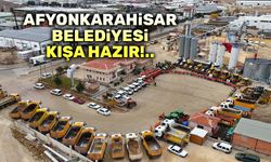 Afyonkarahisar Belediyesi kışa hazır