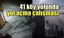 Afyon'da 41 köyde yol açma çalışması