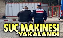 Suç makinesi yakalandı