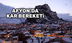 Afyon'da kar bereketi!...