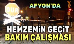 Afyonkarahisar Belediyesi’nden hemzemin geçit açıklaması