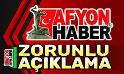 Afyonhaber'den zorunlu açıklama!..