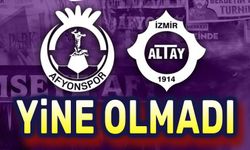 Afyonspor, Altay'a 1-0 mağlup oldu