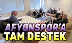 Afyonspor'a tam destek