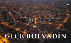 Bolvadin'in gece manzaraları büyüledi!..