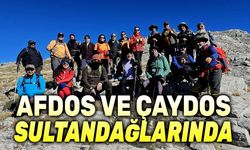 AFDOS ve ÇAYDOS, Sultandağlarına tırmandı