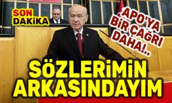 Devlet Bahçeli: Sözlerimin arkasındayım