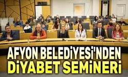 Afyon Belediyesi'nden diyabet semineri