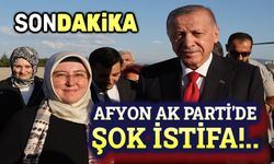 Afyon AK Parti'de şok istifa!..