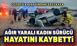 Ağır yaralanan kadın sürücü hayatını kaybetti