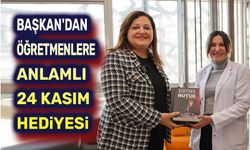 Başkan Burcu Köksal'dan öğretmenlere anlamlı hediye