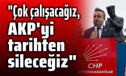 Faruk Duha Erhan: Çok çalışacağız, AKP'yi tarihten sileceğiz