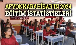 Afyonkarahisar'ın 2024 eğitim istatistikleri