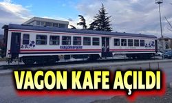 Afyon'da Vagon Kafe hizmete açıldı!..