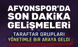 Afyonspor'da son dakika gelişmeleri!..