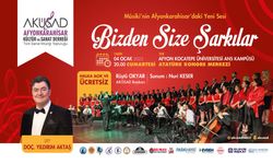 AKÜSAD'dan "Bizden Size Şarkılar" Konseri