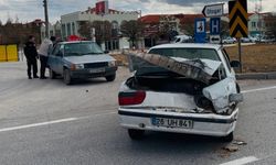 Trafik kazası, 1 yaralı