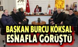 Esnaftan Başkan Burcu Köksal'a ziyaret