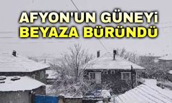 Afyon'un güneyi beyaza büründü!..